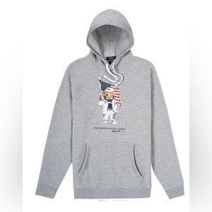 Mens xl Ralph Lauren polo Olympic bear hoodie